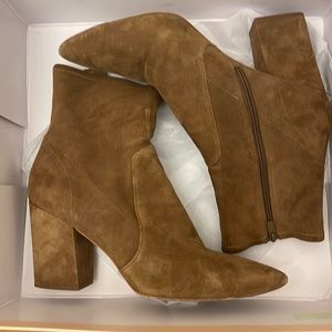 Loeffler Randall isla booties cacao